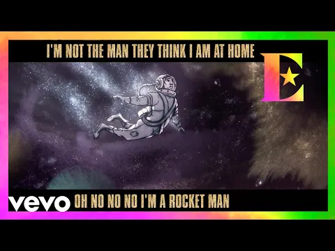 Download MP3 Elton John - Rocket Man (Official Lyric Video)
