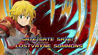 Download SATE SATE SATE! MY BEST LUCK EVER! LOSTVAYNE MELIODAS SUMMONS SEVEN DEADLY SINS: GRAND CROSS GLOBAL MP3