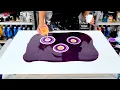 Download Lagu DARK \u0026 MYSTERIOUS | All Shades of Violet + Gold | Fluid Acrylic Painting | Acrylic Pouring