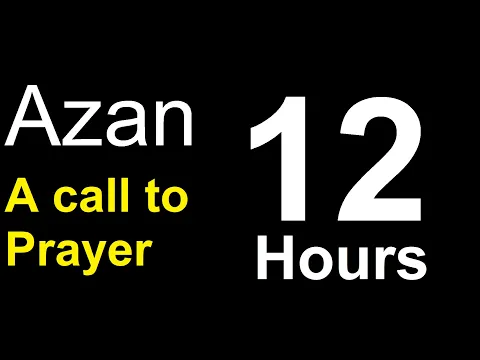 Download MP3 Azan 12 hours one of the segment to remove evil magic ( Ruqyah , Sleep Therapy , White Noise )