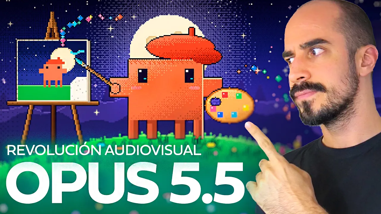 CLAUDE OPUS 5.5 es TODA UNA REVOLUCIÓN AUDIOVISUAL (...sorry Astra): video thumbnail