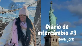 Diário de intercâmbio #3 - Sozinha em NY, estatua da liberdade, brooklyn bridge, the vessel 🗽