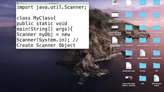 Java User Input Scanner - Tutorial