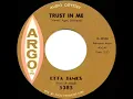 1961 HITS ARCHIVE: Trust In Me - Etta James