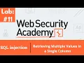 Sql Injection Union Attack Retrieving Multiple Values in a Single Column