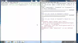 Python input function 3