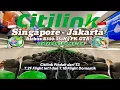Lagu Mencoba Pesawat Citilink Singapore-Jakarta Airbus A320-251N PK-GTA | Trip Report | Flight Report