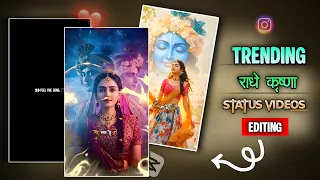 new trending radhe krishna video editing radhe krishna status editing capcut se radhe krishna 