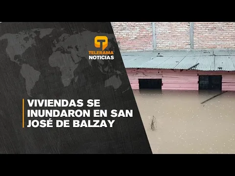 Viviendas se inundaron en San José de Balzay