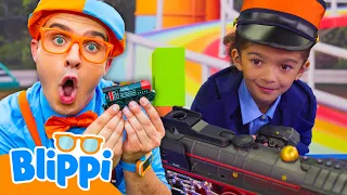 Blippi's Ultimate Train Challenge & Vehicle Adventure 🚂 Fun for Kids | After School Club