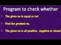 Question Unsolved java program related to if else Conditional statements related program