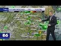 Marginal risk Level 1 for severe storms with strong wind gists Friday