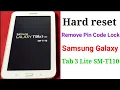 Samsung Galaxy Tab 3 Lite SM-T110 Hard Reset