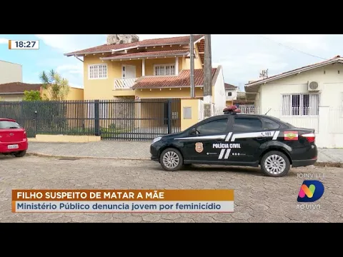 Suspeito de matar mãe com 'mata-leão' é denunciado por feminicídio em Joinville