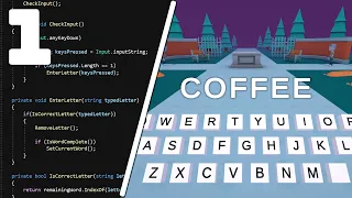 Basic Typing Game with Unity 01
