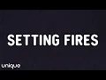 Download Lagu The Chainsmokers, XYLØ - Setting Fires (Lyrics)