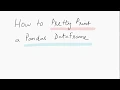 How to Pretty Print DataFrame in Jupyter