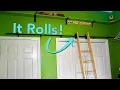 How to Make a Rolling Library Ladder