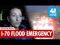 Claire Bradshaw Checking Road Conditions
