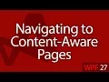 C WPF UI Tutorials 27 - Navigating to Content-Aware Pages