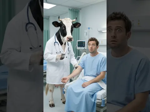Doctor cow 🐮|#viral #funny #comedy #youtubeshorts #trending #shorts #short #ytshorts #love #yt