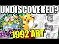 The Search For The Oldest Pokemon Artwork Newly Discovered Illustration