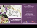 In Loving Memory of Ileta Patsy Budgeon 10 00am - March 12 2026 Jessups New Testament Church