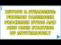 DevOps SysAdmins phusion passenger processes dying and new ones starting up mysteriously