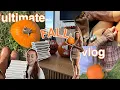 checking off my fall bucket list 📝🍎🤎 (pumpkin picking, matcha recipe, baking + more)