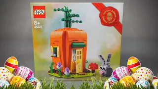 LEGO 40449 - MARCHEWKOWY DOMEK ZAJĄCZKA WIELKANOCNEGO - RECENZJA