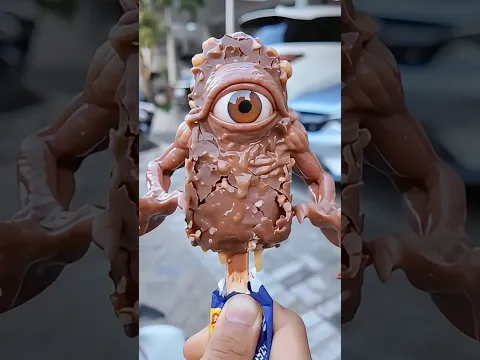 Kakak Rafa Makan Es Krim Monster #shorts