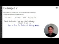 MTH 142 Lesson 58 Eliminating the Parameter