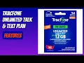 REVIEW 2026 TracFone Unlimited Talk Text Plan Features