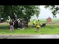 20260625 Crash - Righting a flipped F-150