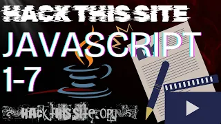 Hack This Site JavaScript 1-7