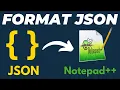 How to Format and View JSON in Notepad Viewer and Formatter
