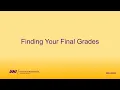 Finding Your Final Grades