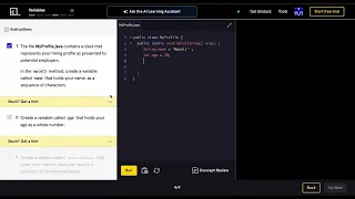CodeCademy Intro to Java Review Session 2