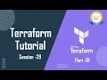Session 29 Terraform Tutorials Part 1
