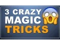 3 Crazy Magic Tricks one mind reading trick