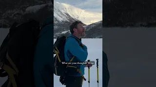 Moose in the Snow…and 1,700′ Ice Cliffs ❄️🫎 #shorts #GrosMorne