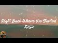 Maxine Nightingale - Right Back Where We Started From (Lyrics)