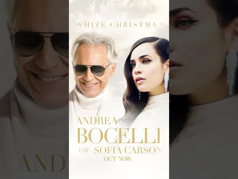 “White Christmas” with my Dear Maestro ​⁠@AndreaBocelli ❄️🤍❄️