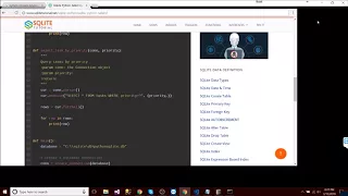 Python and SQLite Playground - SQLite Part 2