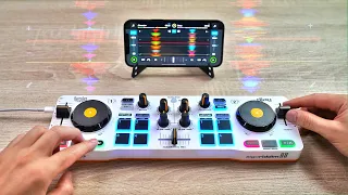 pro dj does insane mix on 99 djcontrol mix for phones 