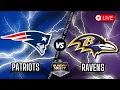 New England Patriots vs Baltimore Ravens - Sunday Night Football - Live Stream Color Radio Broadcast
