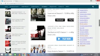 how to download english tv series by s and p 