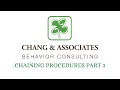 ABA Term Chaining Procedures Part 3