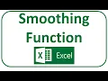 Smoothing Function EXCEL