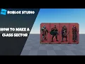 How to make a Class Selector in Roblox Roblox Studio Scripting Tutorial 2025